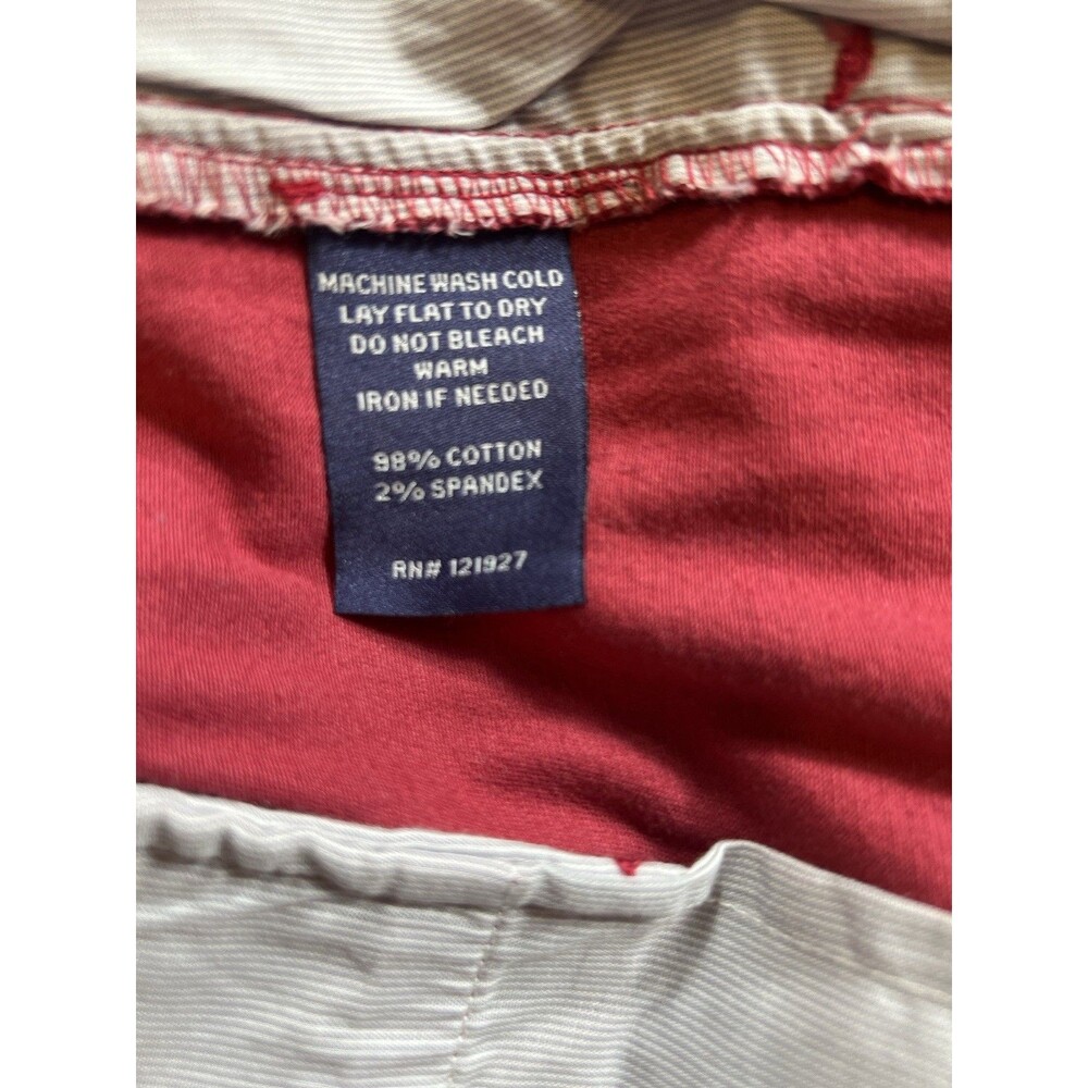 NWT Men’s Johnnie O Malibu Red Neal 9” Chino Golf Shorts Casual Size 40 - Picture 10 of 11